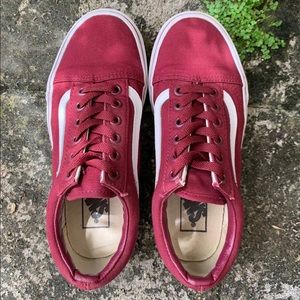 Vans Burgundy Old Skools